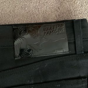 Naked & Famous Sumi Inc Coated Selvedge